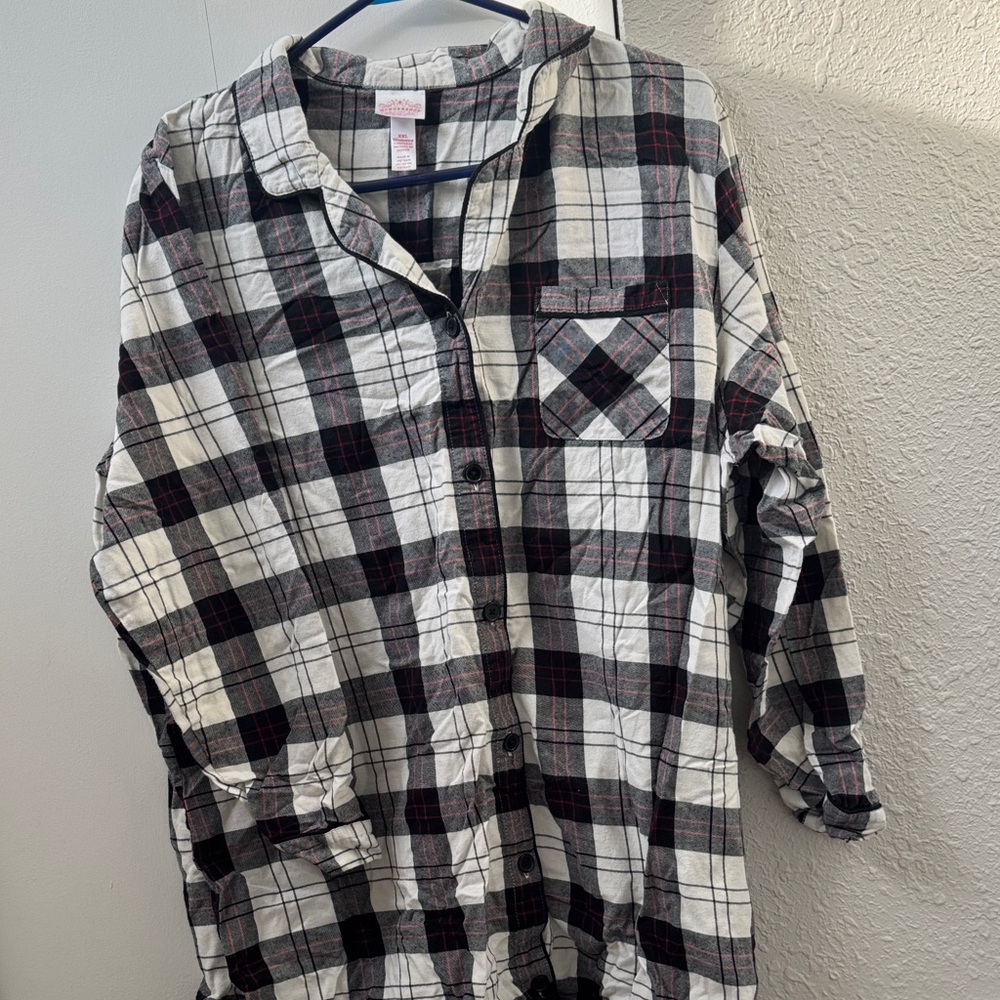 Wondershop by Target Plaid Nightgown